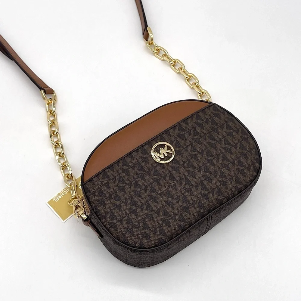 Michael Kors Small Front Packet Oval Crossbody Bag